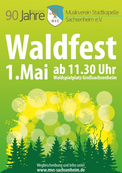 Waldfest 2014_Plakat