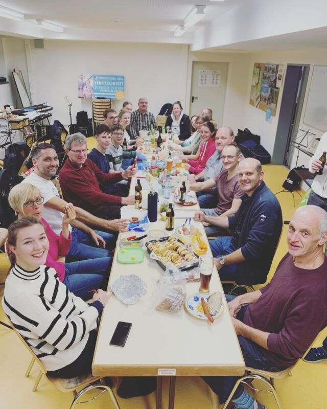Kameradschaftsabend #mvs #probenwochenende #rettichistgesund #skandalimsperrbezirk