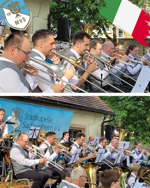 Unser gestriges Serenadenkonzert war ein voller Erfolg! 🎵

Nicht nur das Wetter hat einwandfrei mitgemacht, sondern auch das Programm kam an und der Schlossgarten war gefüllt. ✨🇮🇹 

Vielen Dank an all unsere Unterstützer und Unterstützerinnen, unsere Dirigentin und all diejenigen, die im MVS mitwirken, es war ein toller Abend. 🫶